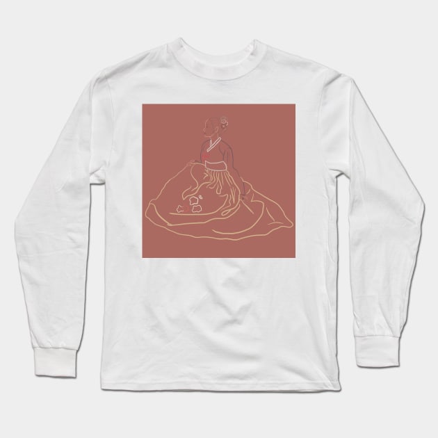 Korean tradition Long Sleeve T-Shirt by SturgesC